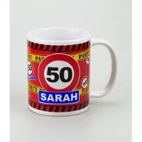 Paper Dreams Funny Mugs - verkeersbord sarah