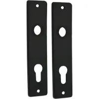 Starx Kortschild pc72 †“ aluminium †“ zwart