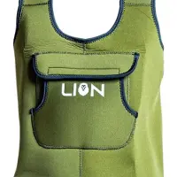 Lion Sports Lion Waders Neoprene 5mm Green PVC Boot Size 43