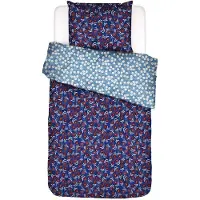 Essenza & Co Dekbedovertrek Blooming Ballet Marine Blue Percal-140 x 200 / 220 cm | 1-Persoons