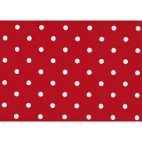 Wicotex Plakfolie-Plakplastic dots rood