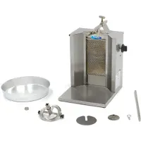 Maxima Shoarma Grill 1 Brander 10 Kg Vlees Gas Doner Kebab Grill