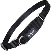 Red Dingo Dog collar Semi-choke Black