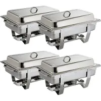 Olympia Chafing Dishes 1/1 GN multipak 4 stuks - MEEST VERKOCHT!