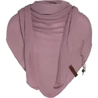 Knit Factory Lola Omslagdoek/Sjaal - Oud Roze - 190x85 cm