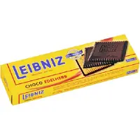 Bahlsen Leibniz Butterkeks Choco met fijne donkere chocolade 125 g paar
