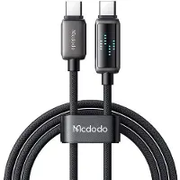 Mcdodo Usb-C Snellaadkabel Voor Samsung Apple Usb Type C 100W 1M Led