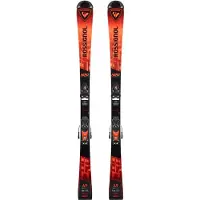 Rossignol - Packs (ski's & bindingen) - Hero Multievent Nx 7 Gw Lifter Black Hot Red 2025 voor Unisex - Kindermaat 141 cm - Rood