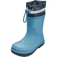 Playshoes Regenlaarzen marine / azuur / grijs