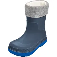 Playshoes Regenlaarzen marine / grijs / lichtgrijs