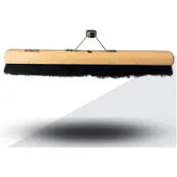 Synx Tools Zaalveger 60cm met steelhouder - Paardenhaar - Zachte bezem - Zonder Steel - Binnenbezem