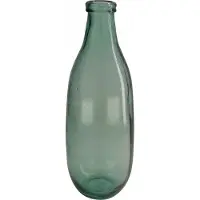 Dijk Natural Collections -Vaas gerecycled glas-Groen-15x40