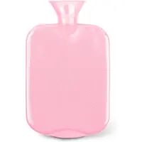 Migros Warmwaterkruik - Warmwaterfles - Warmte kruik - 2 liter - Roze