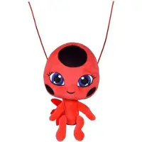 Bandai Tikki Fluffy Plush Toy - Rood