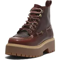 Timberland Veterlaarzen 'TB0A27YZEIW1 STONE STREET MID LACE UP BOOT BURGUNDY FULL GRAIN' bourgogne