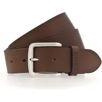 Mustang Riem donkerbruin / zilver