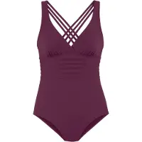 LASCANA Badpak bordeaux
