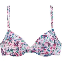 s.Oliver Bikinitop navy / turquoise / mauve / lichtlila
