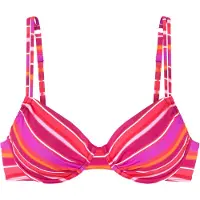 s.Oliver Bikinitop pink / framboos / neonroze / wit