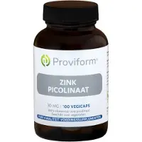 Proviform Zink Picolinaat 30mg Capscules 100st