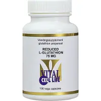 Vital cell life Reduced L-Glutathion 75mg Capsules