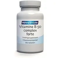 Nova vitae Vitamine B50 complex (180 tabletten)