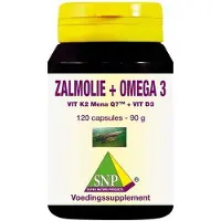 Snp Zalmolie & vit. K2 mena Q7 D3 & E 120 capsules