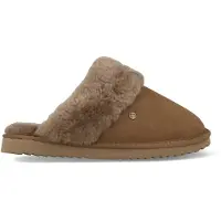 Warmbat Huisschoenen 'Flurry' bruin