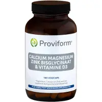 Proviform Calcium Magnesium Zink Bisglycinaat & D3 Vegicaps