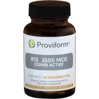 Proviform Vitamine B12 2500 Mcg Combi Zuigtabletten