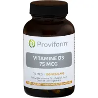 Proviform Vitamine D3 75mcg (100 capsules)