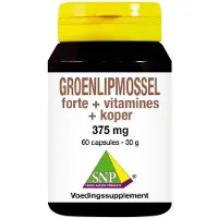 Snp Groenlipmossel forte + vitamines + koper