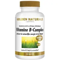 Golden naturals Vitamine B complex (180 tabletten)