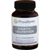 Proviform S-Acetyl-L-Glutathion 100mg 30 Vegetarische capsules