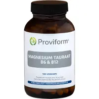 Proviform Magnesium tauraat B6 & B12 (100 capsules)