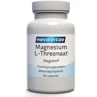 Nova vitae Magnesium L-threonaat (Magtein) 60 vcaps