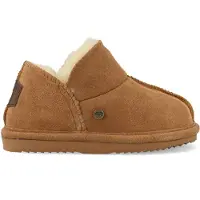 Warmbat Willow Suede Pantoffel Kinderen Cognac 30