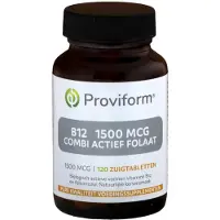Proviform Vitamine B12 1500mcg combi actief (120 zuigtabletten)