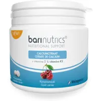 Ultra Clear Barinutrics Calciumcitraat 2000mg Tabletten Kersensmaak 90 Tab