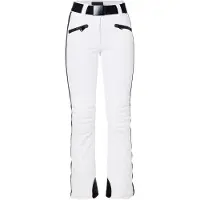 Goldbergh - Dames skibroeken - Slalom Ski Pants White W voor Dames - Maat M - Wit