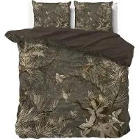 Dreamhouse Dekbedovertrek Aurelien Taupe Satijn-200 x 200 / 220 cm | 2-Persoons