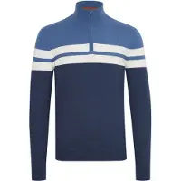 Blend Trui 'Naresh' blauw / wit