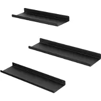 Parya Bobbel Home Metalen wandplanken, set van 3, zwevende planken