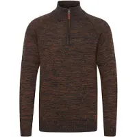 Blend Trui 'Danovan' bruin / donkeroranje