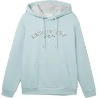 Tom Tailor DENIM Sweatshirt lichtblauw / grijs gemêleerd / zwart / wit