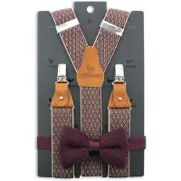 Sir Redman SR20074 ( SRCOMBI20074B ) bretels combi pack Don Diamond bordeaux