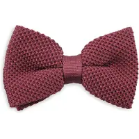 Sir Redman SR24006 ( SRBOWTIE24006 ) gebreide strik mauve
