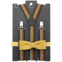 Sir Redman SR26005 ( SRCOMBIKIDS2605B ) Kids bretels combi pack William Corduroy