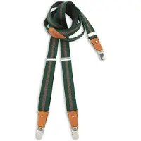Sir Redman SR187 Luxe Bretels Mitchell - Groen / Oker / Blauw
