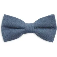 Sir Redman SR24075 ( SRBOWTIE24075 ) denimblauwe strik Soft Touch